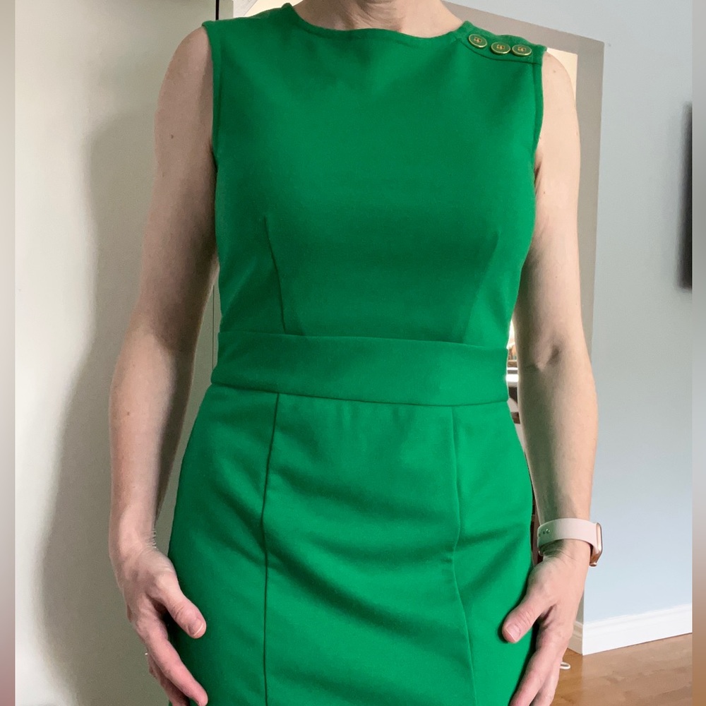 Emerald Green Dress Size 4 Petite